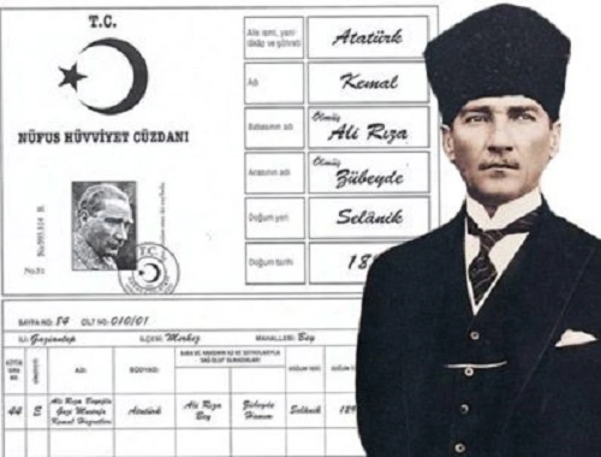 21 Haziran 1934 soyadı kanunu kabul edildi