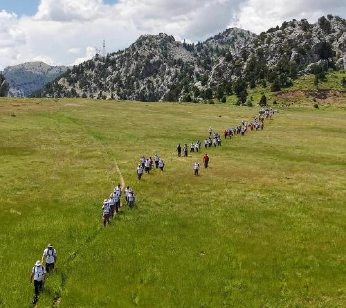 300 doğasever Homonada'nın izinde y&uuml;r&uuml;y&uuml;şe ge&ccedil;ti: B&ouml;lge turizminin yeni cazibe merkezi oluyor