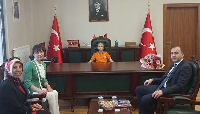Ahsen Ceren Tanyeli, Kaymakamlık makamına oturdu