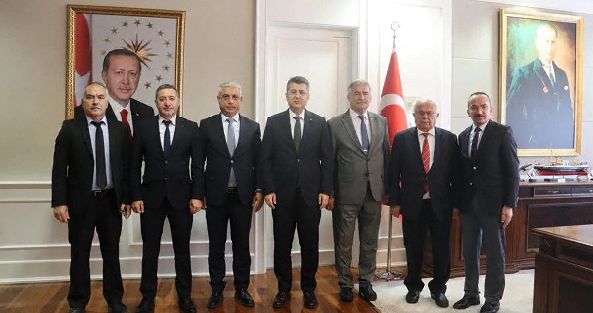 AK Parti ilçe başkanı Arı’ndan Ankara’ya ziyaret
