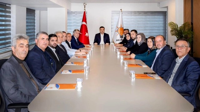 Ak Parti Seydişehir teşkilatından İl başkanı &Ouml;zg&ouml;k&ccedil;en&rsquo;e ziyaret