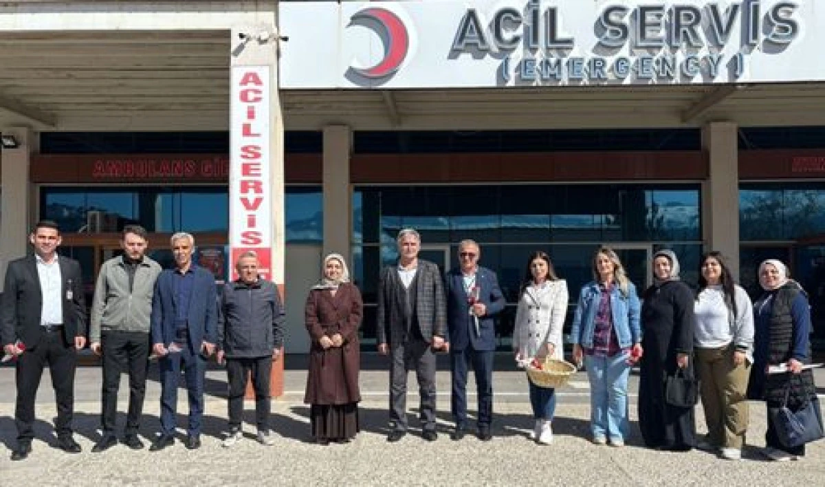 AK Parti Seydişehir teşkilatından tıp bayramı ziyareti