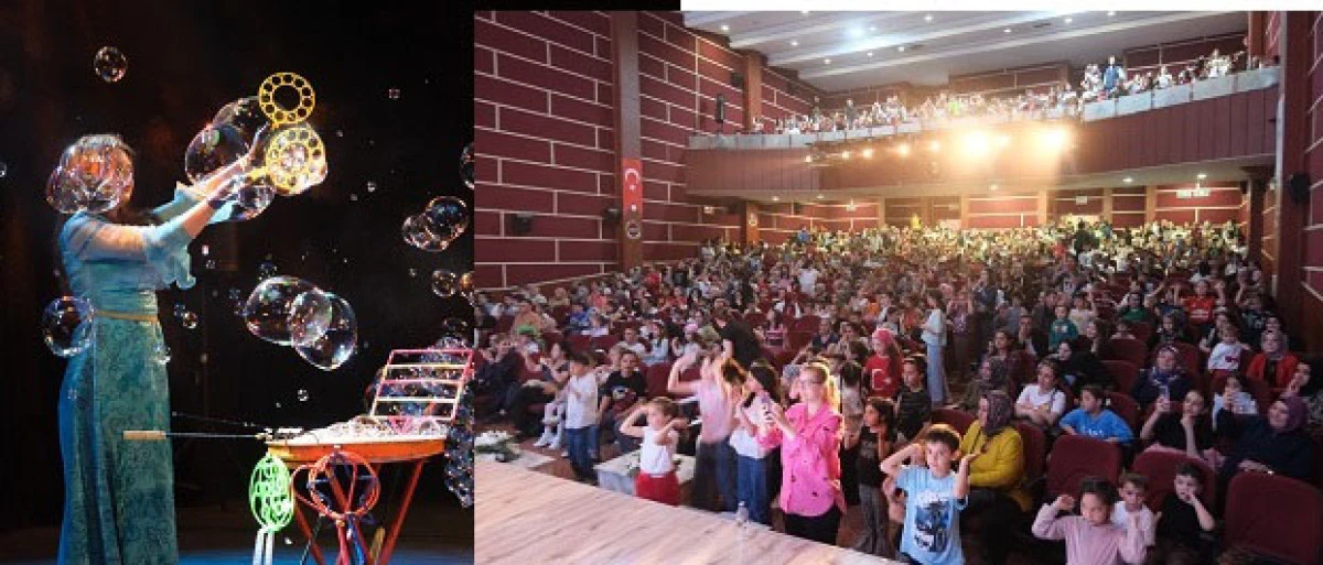 Akşehir belediyesi çocukların coşkusuna ortak oldu!