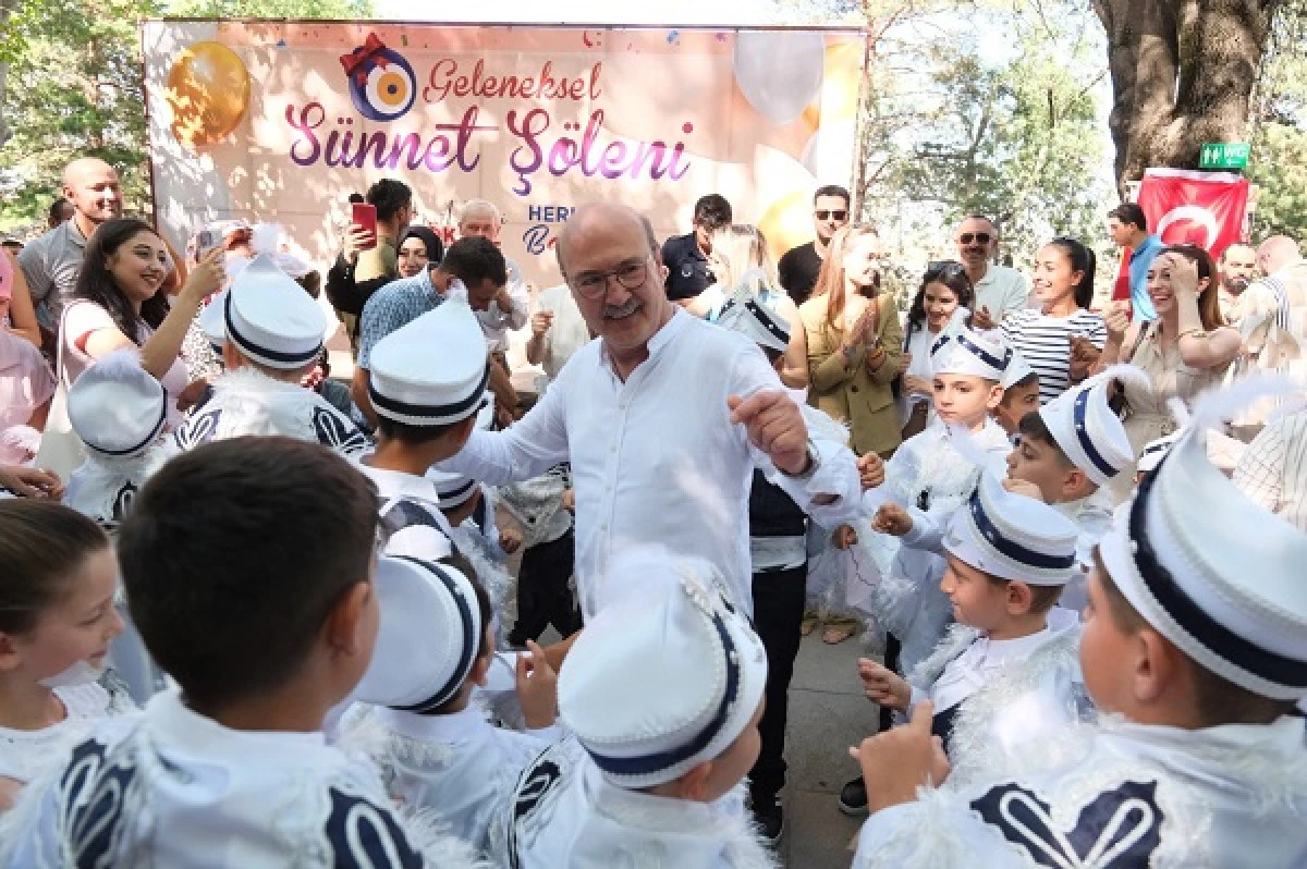 Akşehir belediyesinden geleneksel sünnet şöleni