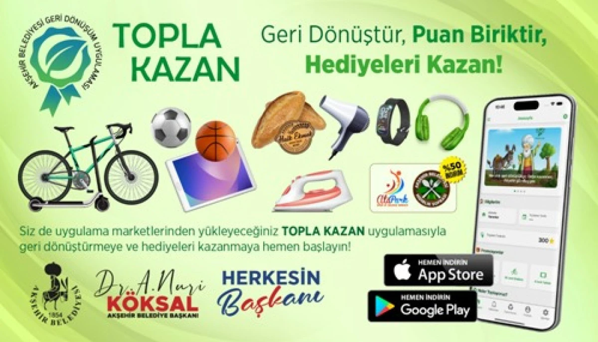 Akşehir belediyesinden geri d&ouml;n&uuml;ş&uuml;mde yeni d&ouml;nem