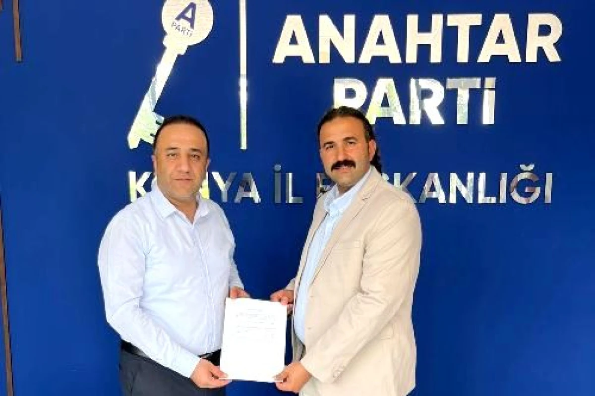 Anahtar Parti Seydişehir ilçe başkanlığına Serkan Yener atandı