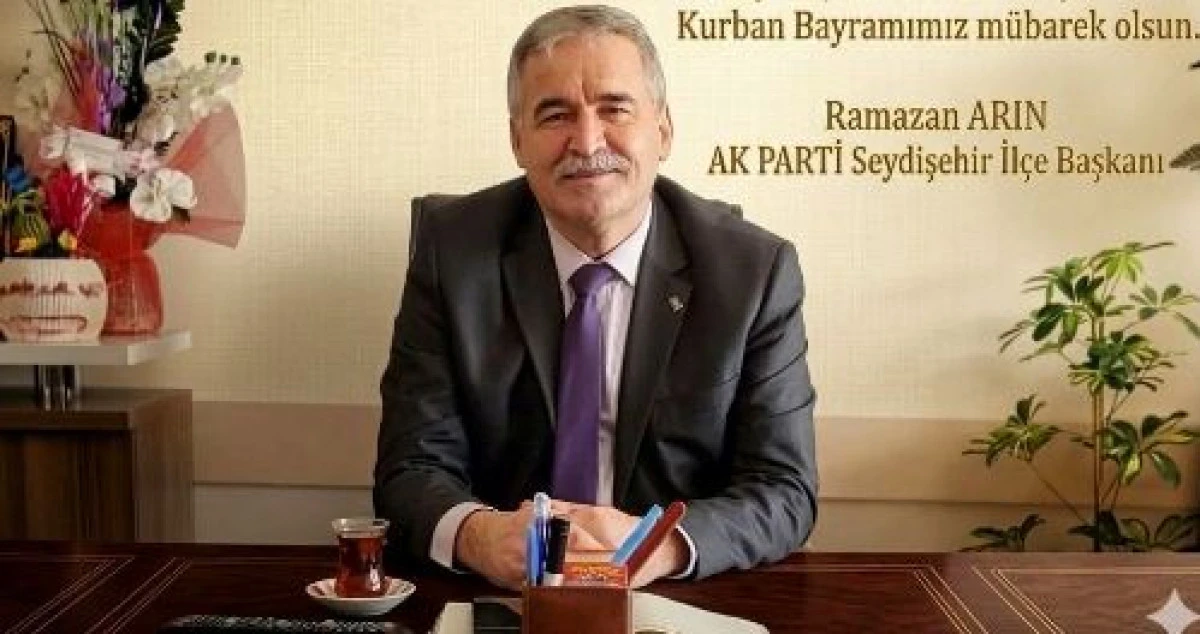Başkan Arın; Kurban bayramımız kutlu olsun