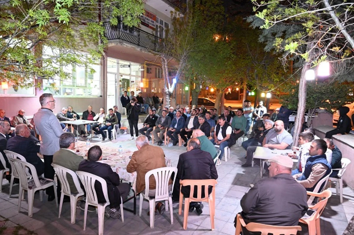 Başkan Ustaoğlu kesecik mahalle sakinleri ile bir araya geldi