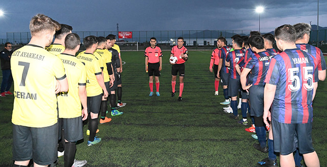 Belediye başkanlığı futbol turnuvası başladı