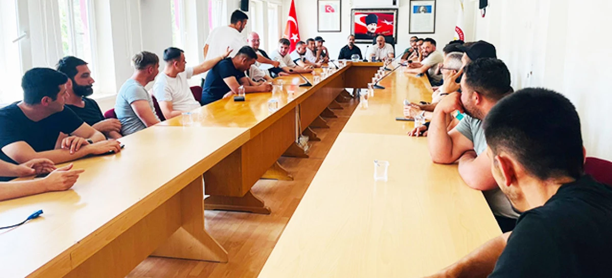 Belediye başkanlık kupası futbol turnuvası kuraları çekildi 
