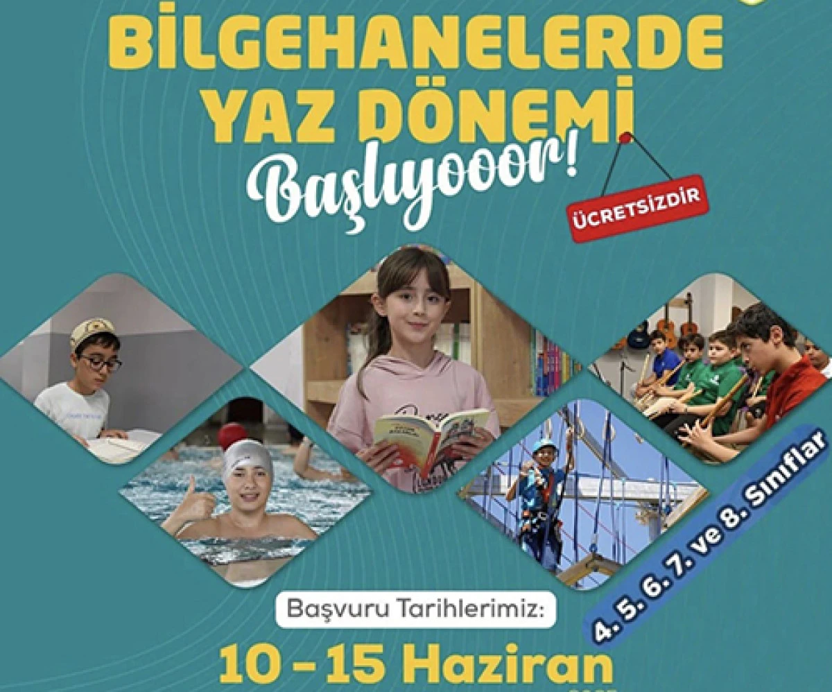 Bilgehanede yaz dönemi kayıtları başlıyor
