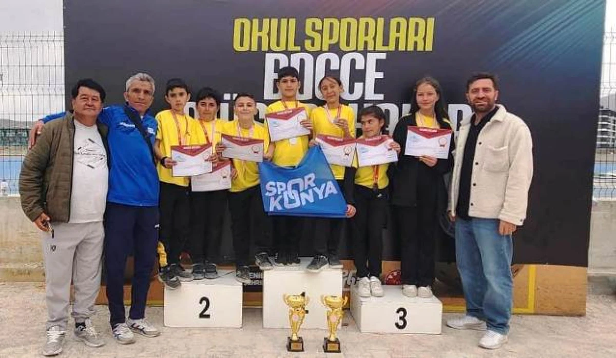 Bostandere ortaokulundan bocce de &ccedil;ifte başarı!