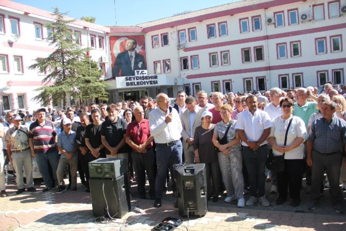 CHP İlçe başkanı Orhan Özel’in basın açıklaması!