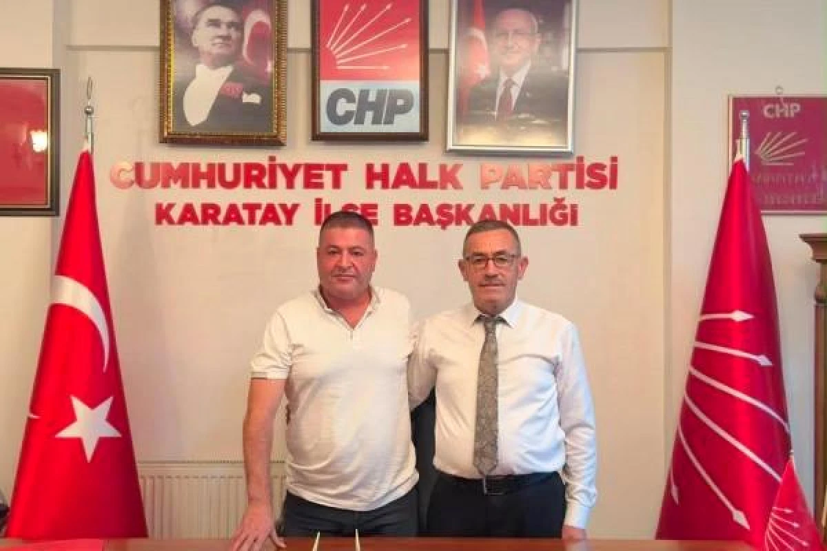 CHP Karatay il&ccedil;e başkanlığı g&ouml;revine Ali Y&uuml;cel getirildi