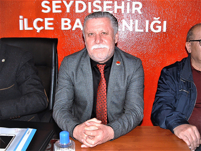 CHP Konya il başkanı Bekir Yaman Seydişehir’de