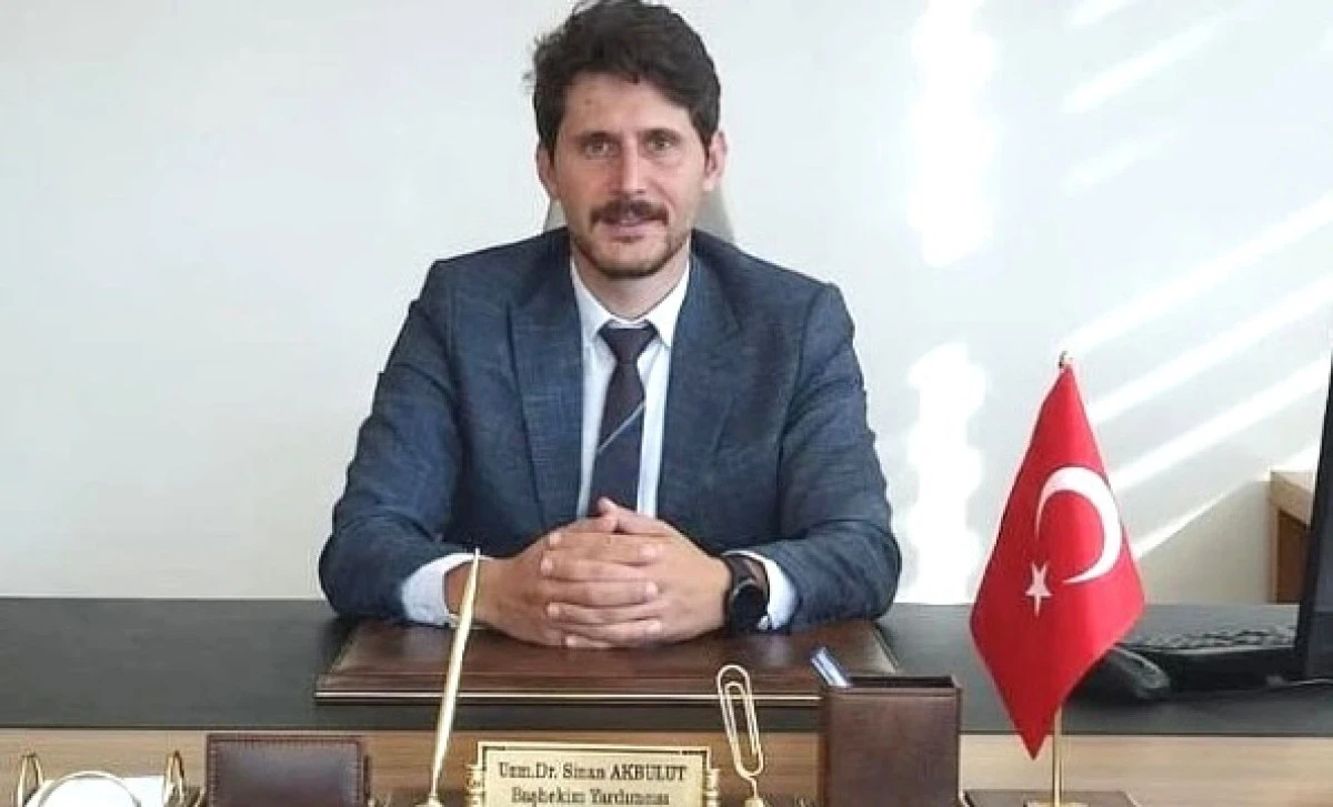 Devlet hastanesi Başhekim Dr. Sinan Akbulut yeni g&ouml;revinde