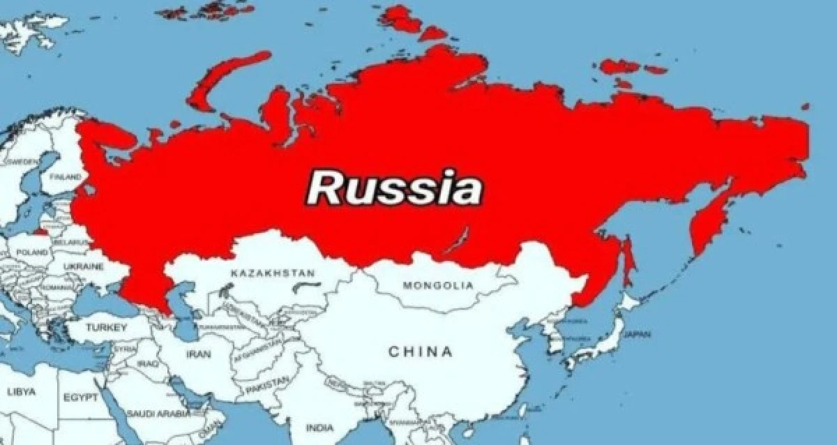 D&uuml;nyanın geniş coğrafyasına sahip &uuml;lke: Rusya
