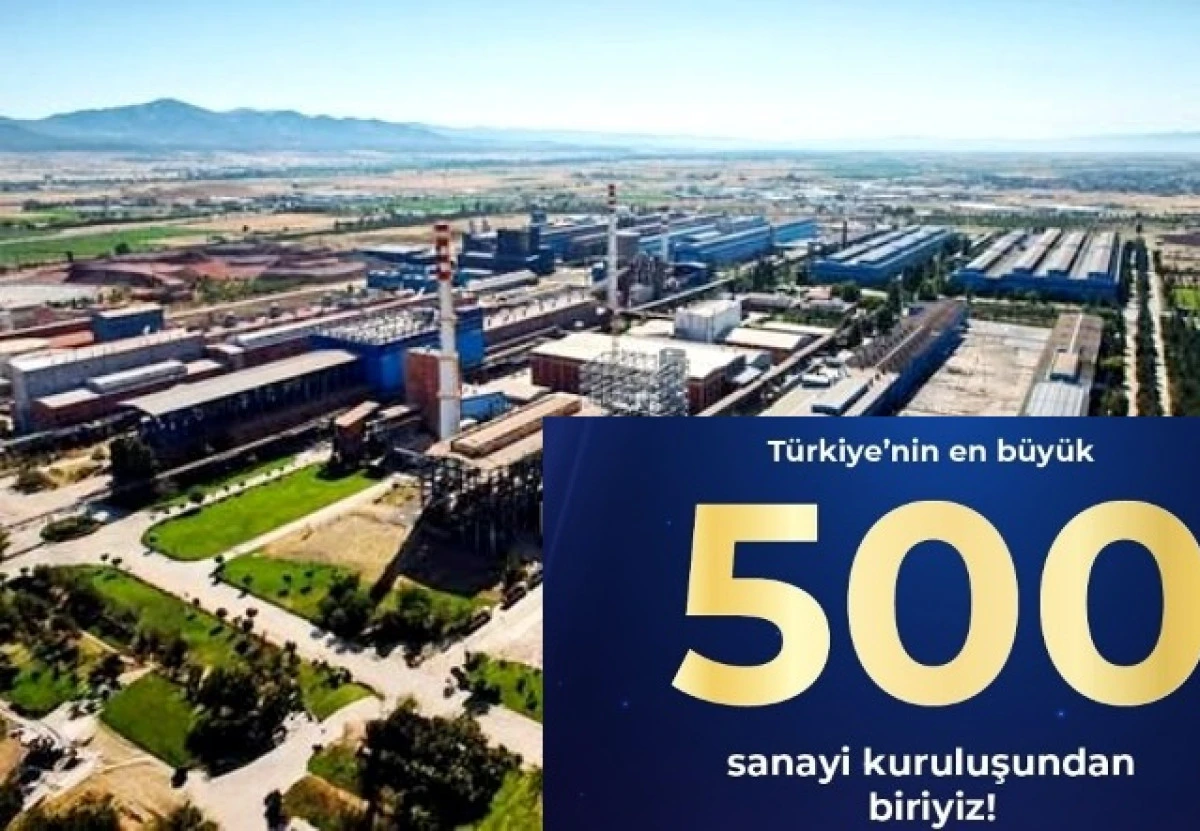 Eti Al&uuml;minyum, T&uuml;rkiye'nin 500 b&uuml;y&uuml;k sanayi kuruluşu arasında y&uuml;kselişini s&uuml;rd&uuml;r&uuml;yor