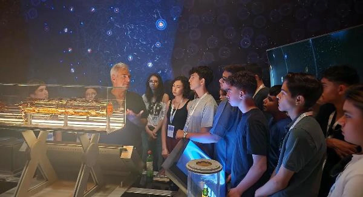 Fen lisesi &ouml;ğrencilerinin, "CERN'26" projesi başarıyla tamamlandı