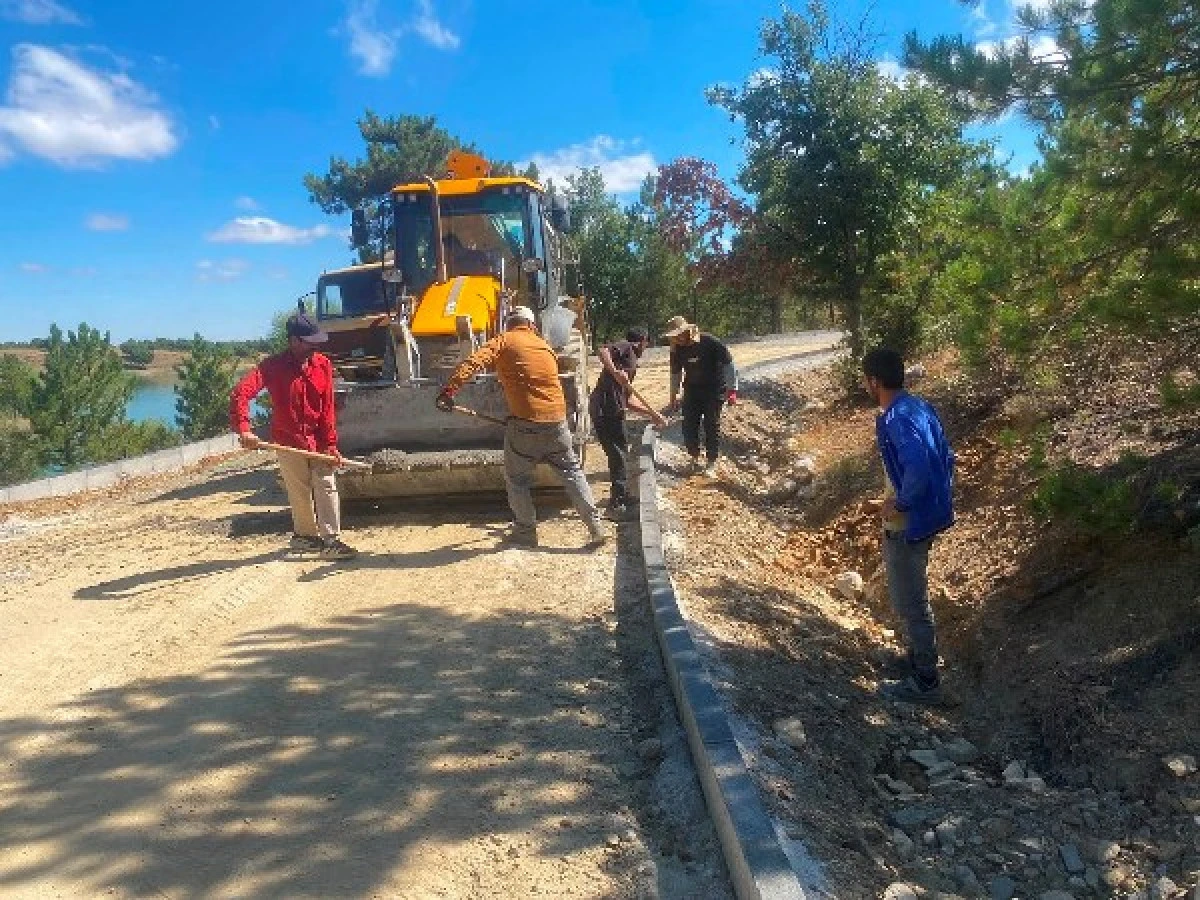 G&ouml;k&ccedil;eh&uuml;y&uuml;k barajı &ccedil;evresi yeni mesire alanına d&ouml;n&uuml;ş&uuml;yor