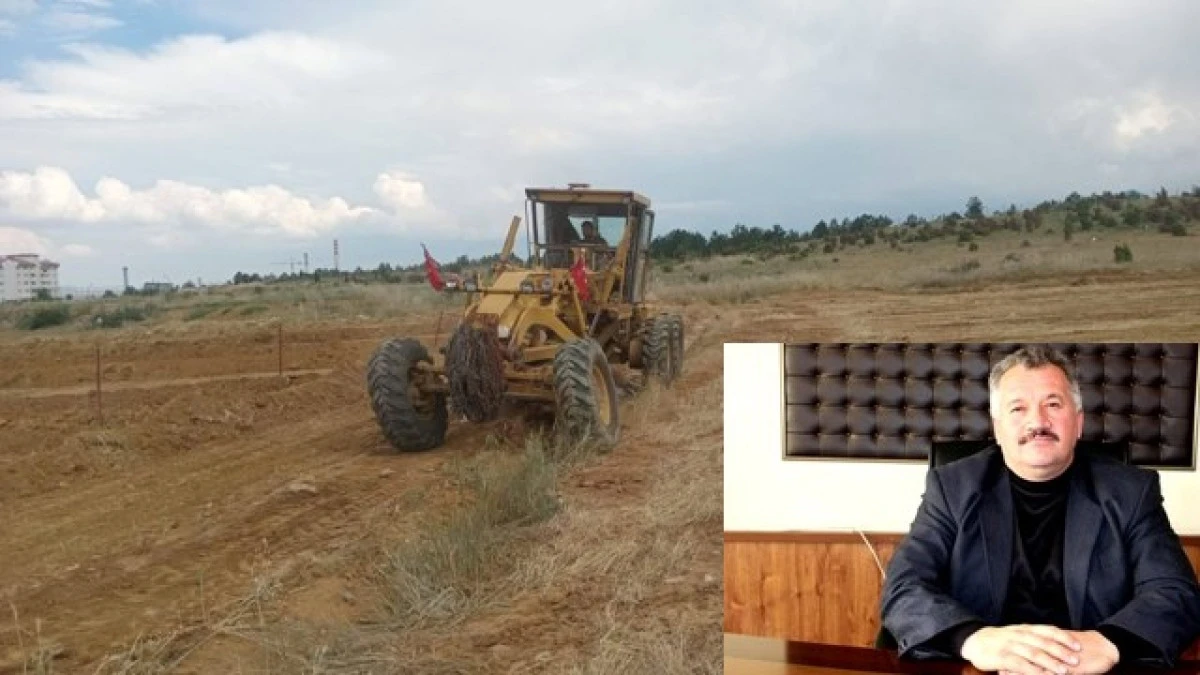 Hububat alım sahası &uuml;reticilerimizin hizmetine hazırlandı 