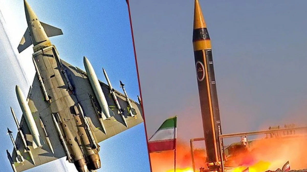 İran'a askeri m&uuml;dahale resti: İngiliz savaş u&ccedil;akları devrede