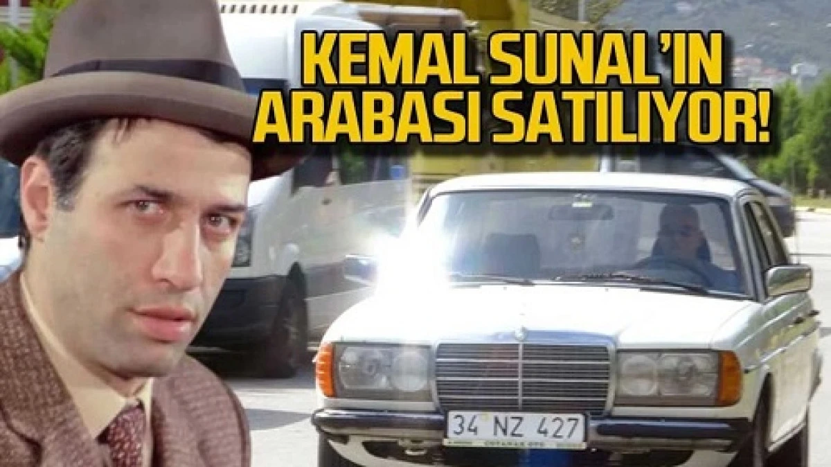 Kemal Sunal'ın arabası tekrar satışa &ccedil;ıktı! 