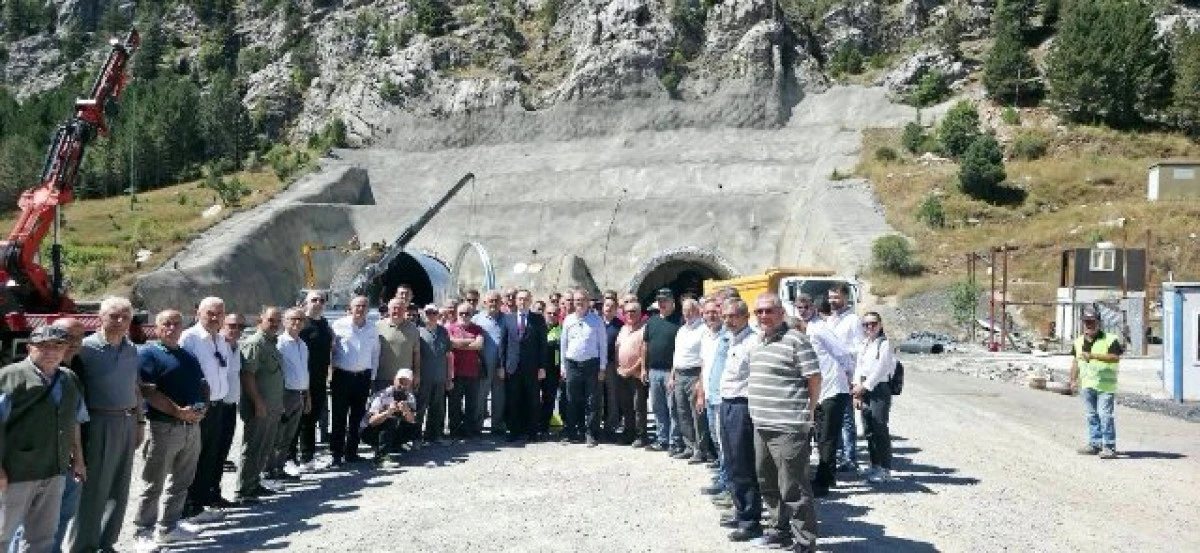 Konya-Antalya Alacabel t&uuml;nelindeki &ccedil;alışmalarda sona gelindi