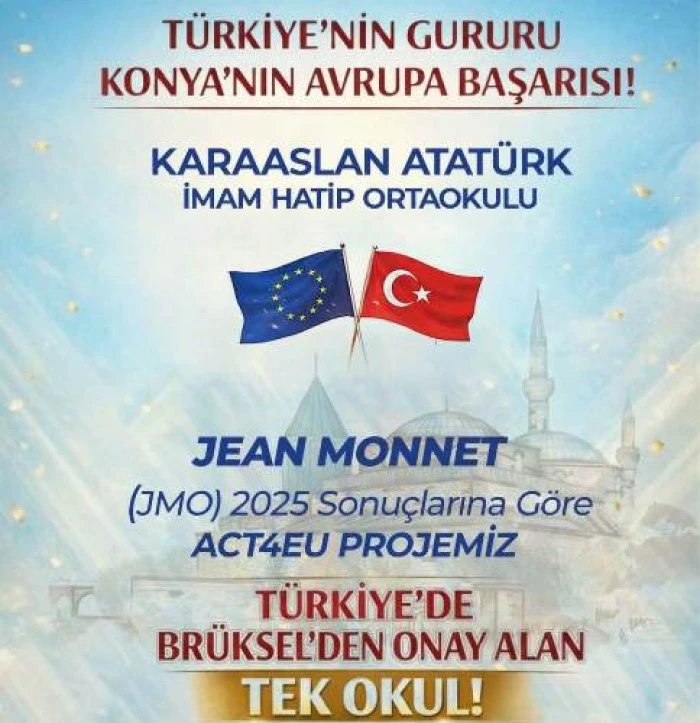 Konya 'dan Br&uuml;ksel'e uzanan b&uuml;y&uuml;k başarı
