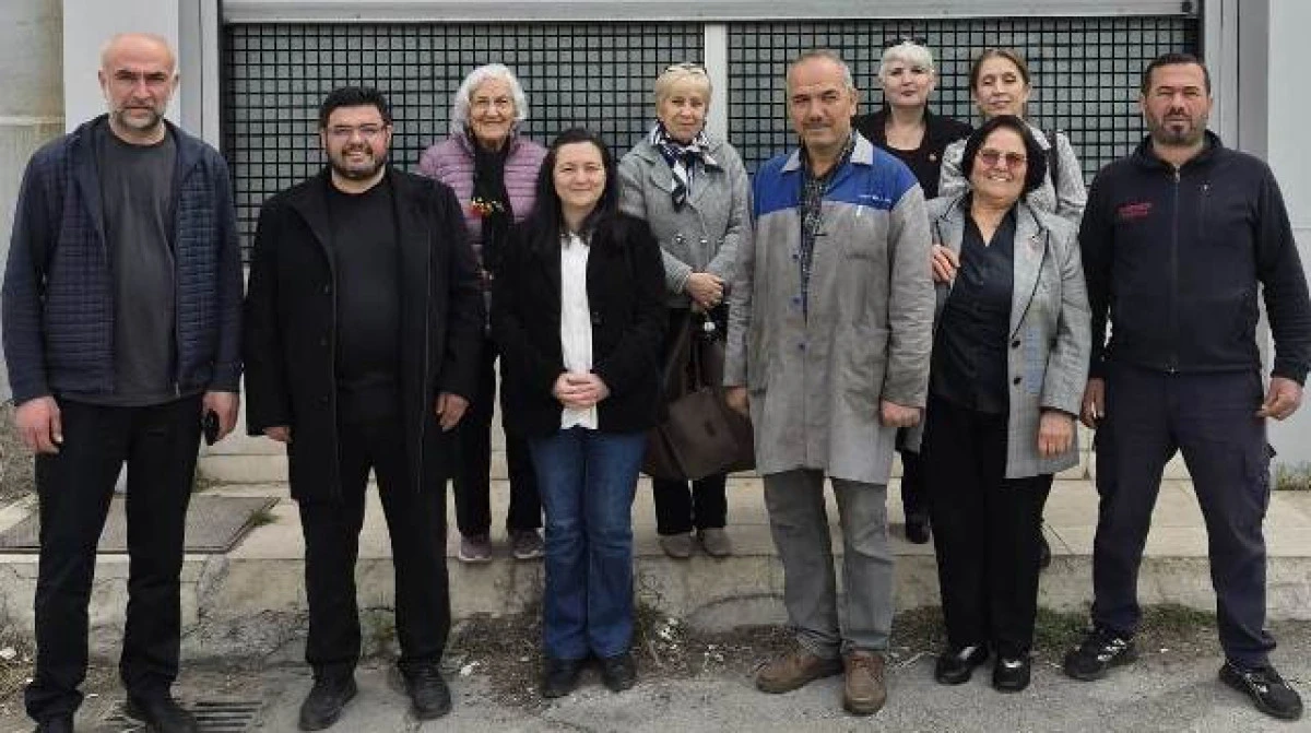 Konya il CHP kadın kolları KSGKD&rsquo; yi ziyaret etti