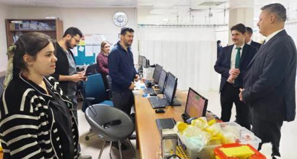 Konya İl Sağlık M&uuml;d&uuml;r&uuml; Yusuf Yavuz dan Seydişehir ziyareti