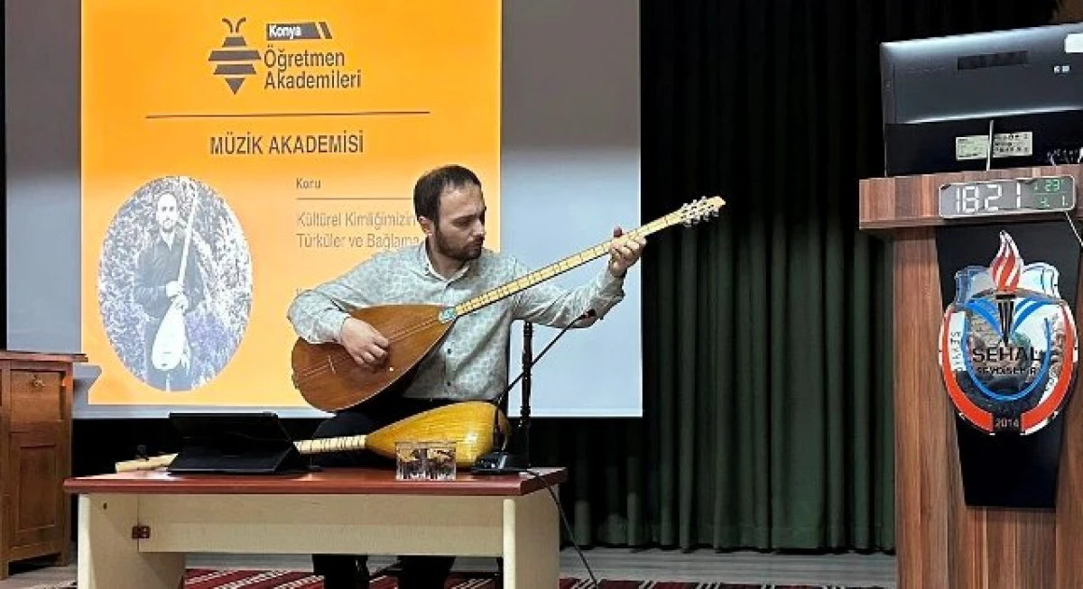 Konya &ouml;ğretmen akademilerinde m&uuml;zik &ouml;ğretmenleri buluşması