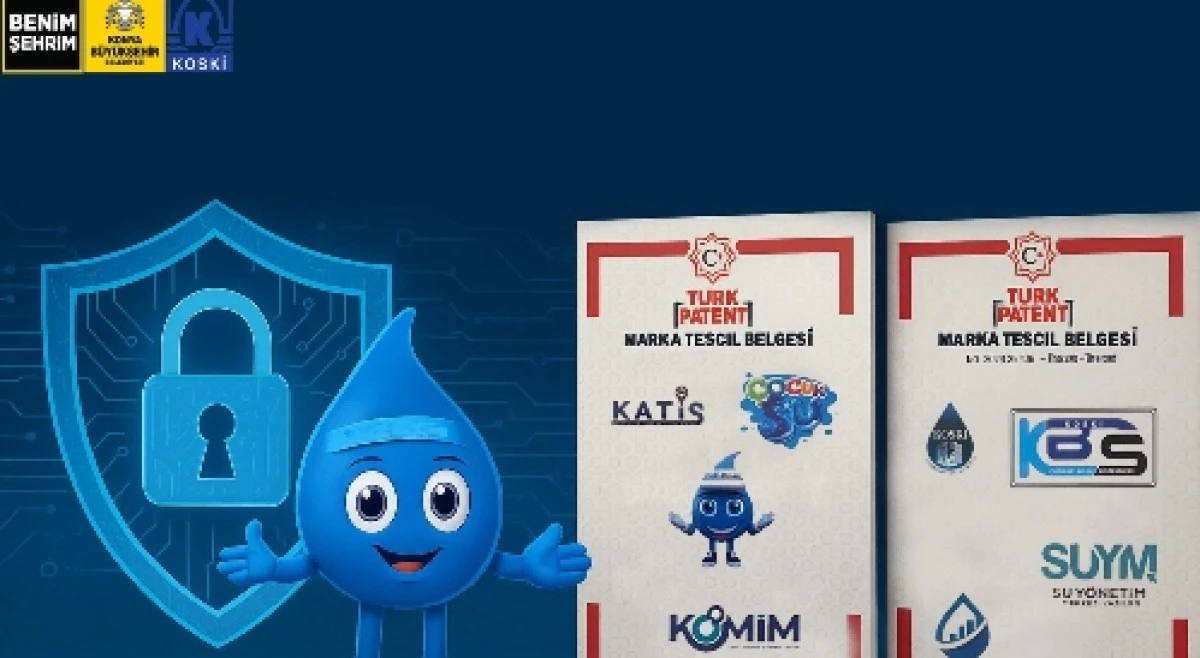 KOSKİ geliştirdiği yazılım ve sistemleri tescilledi