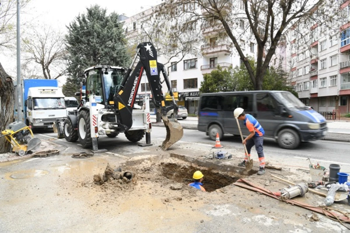 KOSKİ su kayıplarını azaltacak &ccedil;alışmaları s&uuml;rd&uuml;r&uuml;yor