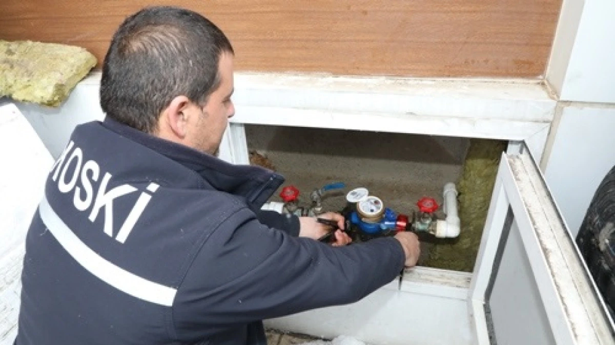 KOSKİ&rsquo;den kış uyarısı: donan saya&ccedil;lara m&uuml;dahale edilmemeli