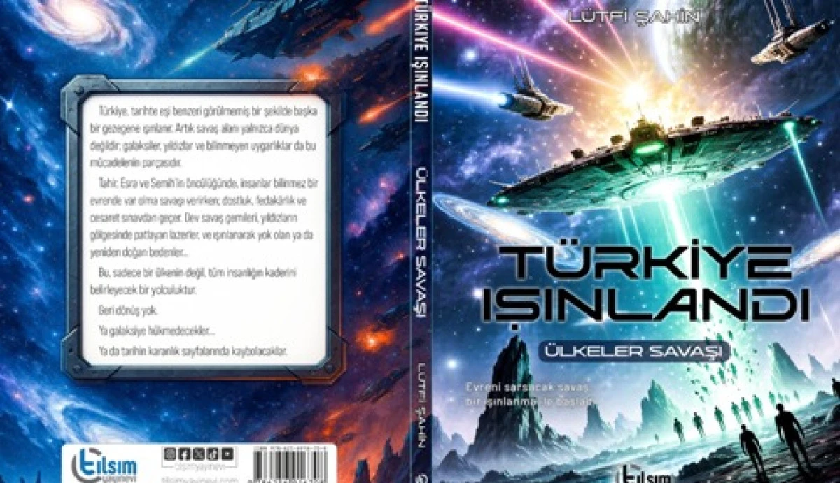 Lütfi Şahin’in Türkiye ışınlandı! Ülkeler savaşı isimli kitabı çıktı