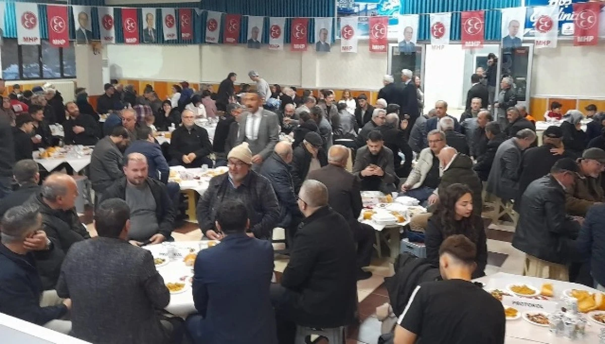 MHP Seydişehir teşkilatı iftar sofrasında buluştu