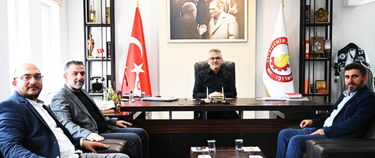 MÜSİAD seydibey şubesi başkanı Tanık, Ustaoğlu’na ziyaret etti