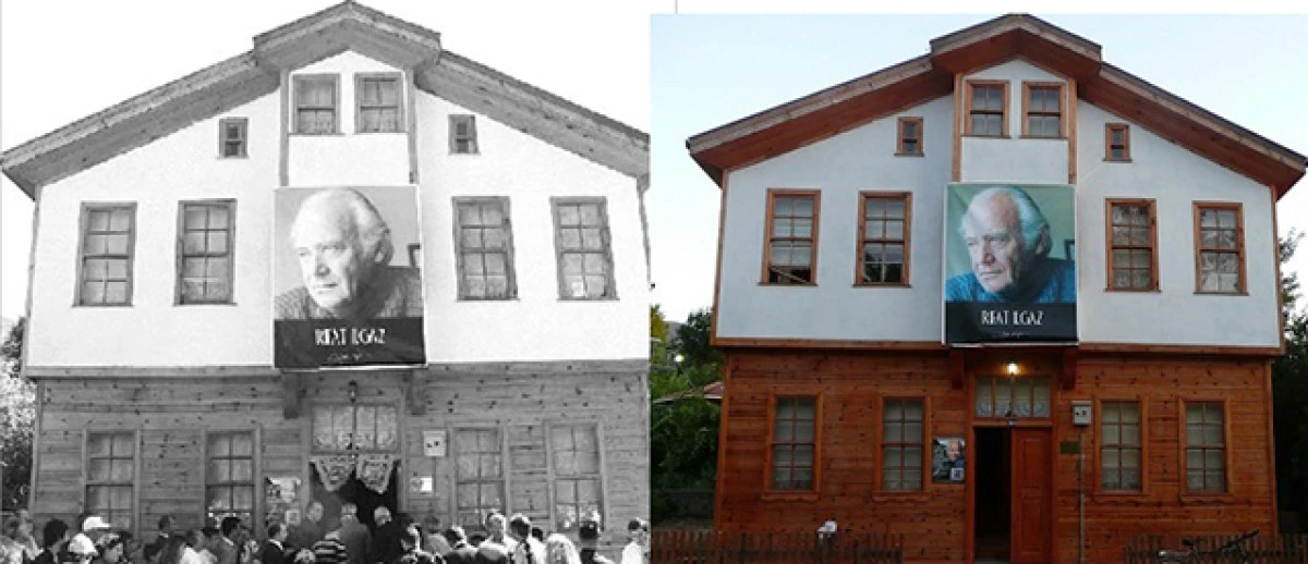 Rıfat Ilgaz, Kastamonu Cide’de doğduğu ev: 1984