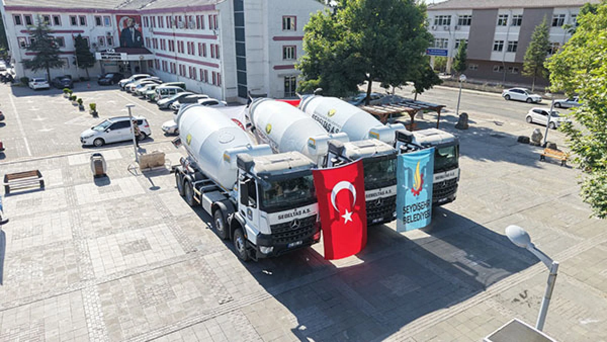 Sebeltaş bünyesine yeni beton mikser 