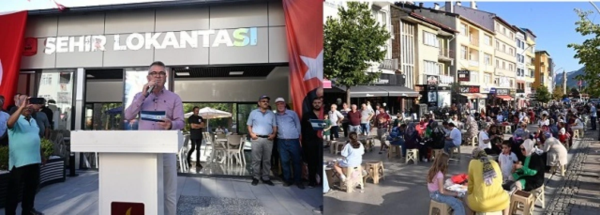 Şehir lokantası açıldı