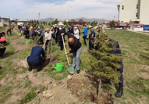 Şehitlerin isimleri fidanlarla yaşatılacak