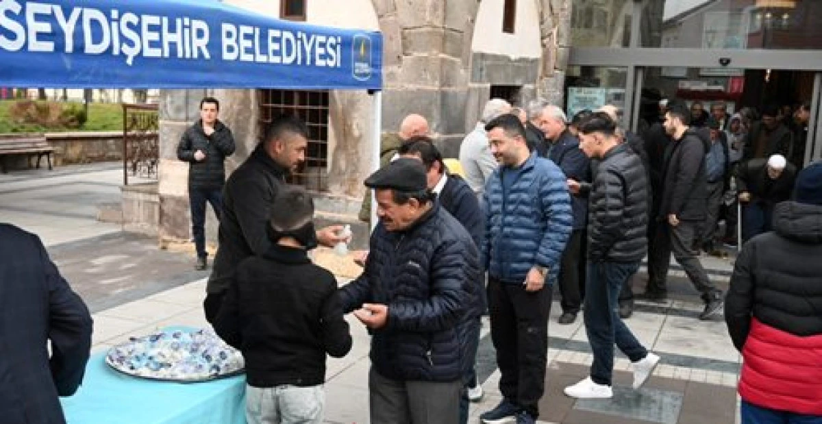 Seydişehir bayramlaşıyor: Birlik ve beraberliğin en g&uuml;zel tablosu