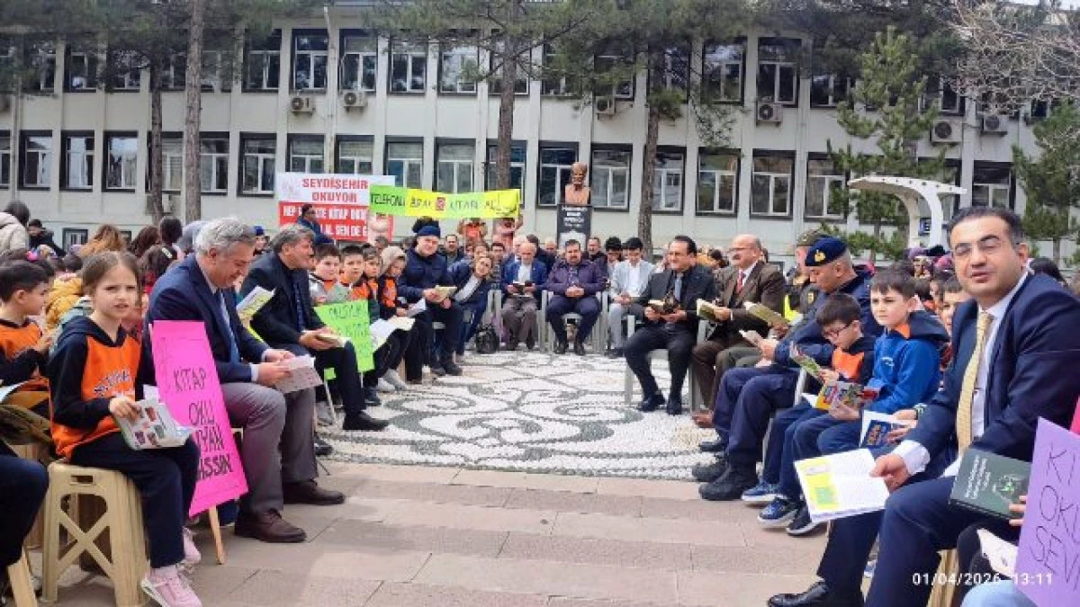 Seydişehir okuyor: K&uuml;t&uuml;phane haftasında anlamlı etkinlik