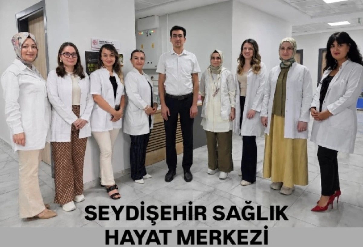 Seydişehir sağlıklı hayat merkezi 2026'da 9 bin 636 kişiye danışmanlık hizmeti verdi