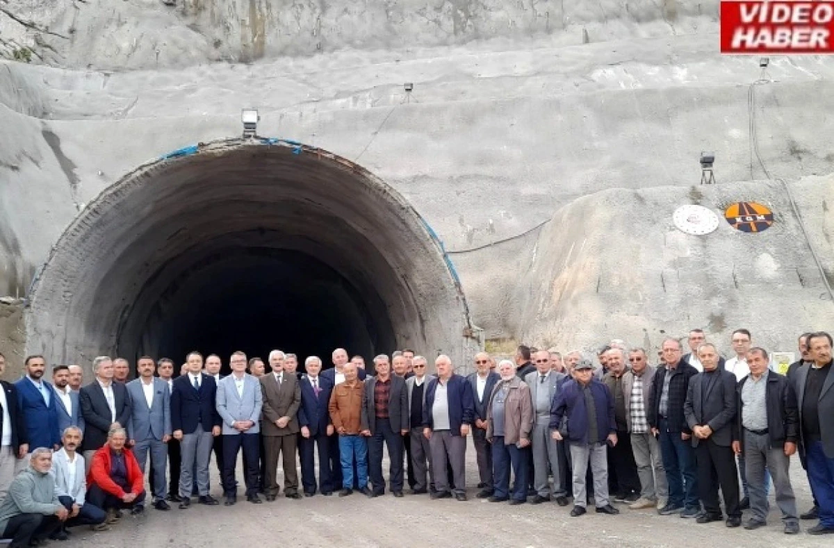 Seydişehir sivil inisiyatif, alacabel tünelini gezdi