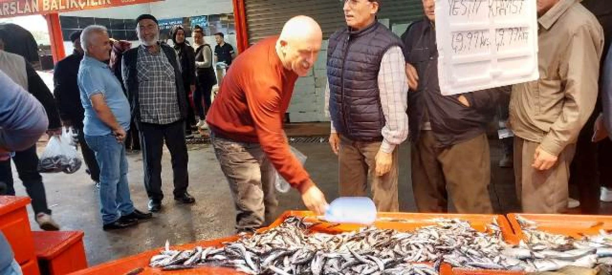 Seydişehir’de balıkçı tezgâhları hamsi bereketiyle şenlendi!