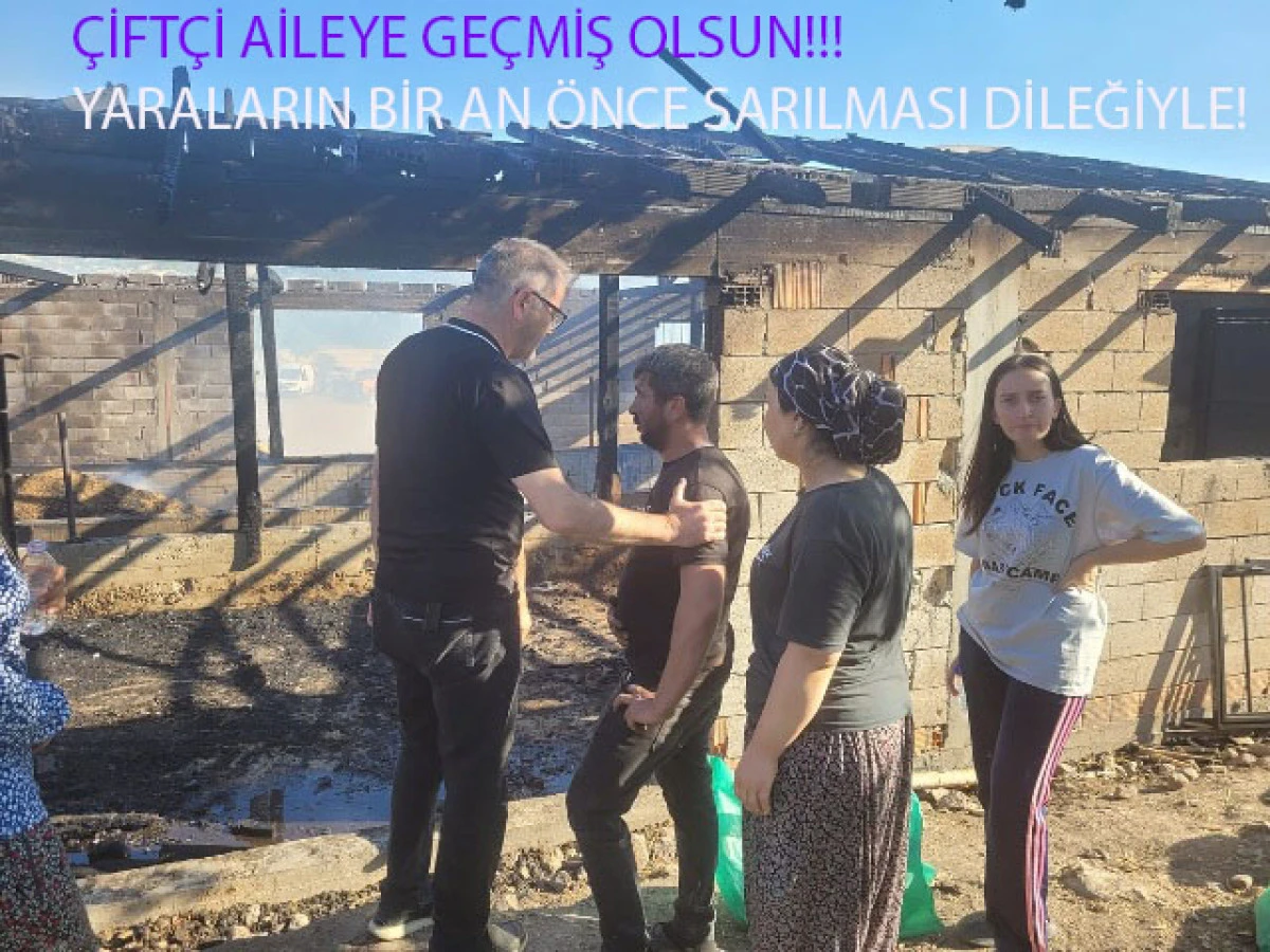 Seydişehir’de çıkan yangında büyük baş hayvanlar telef oldu