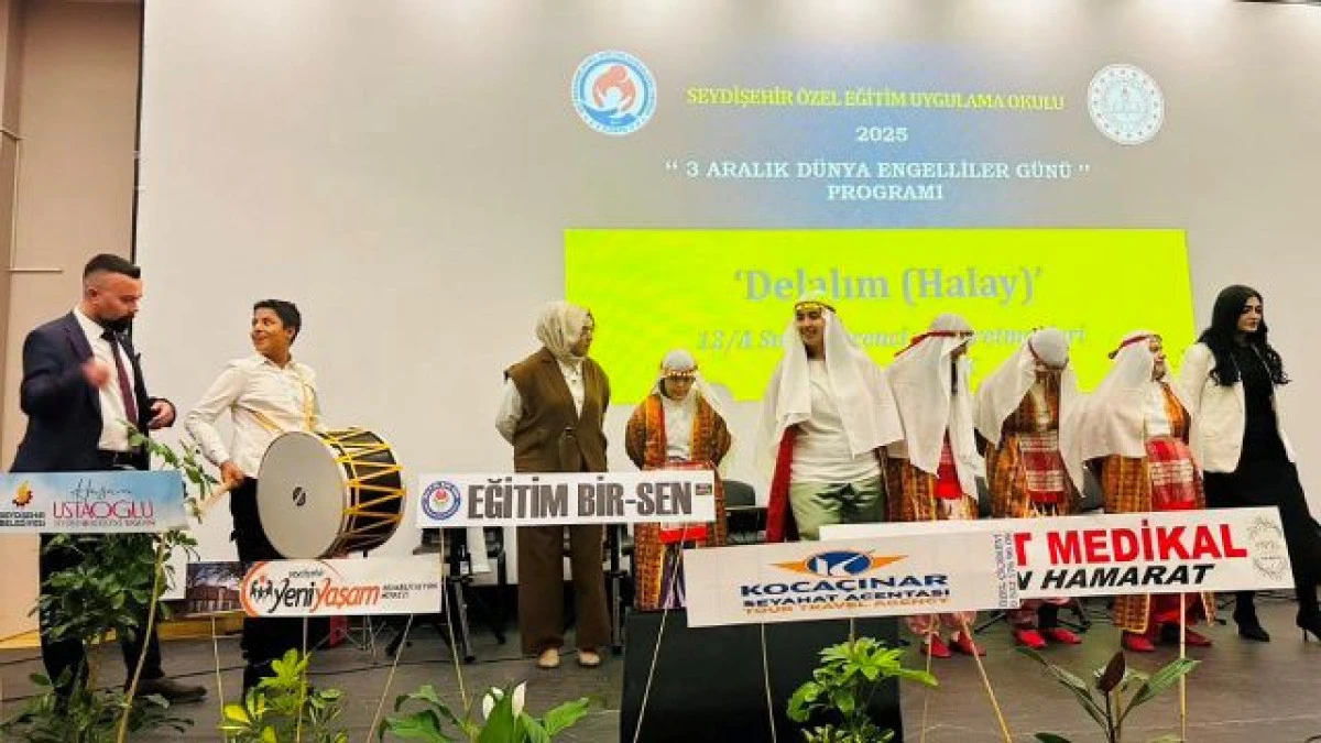 Seydişehir’de engelliler günü programı büyük ilgi gördü