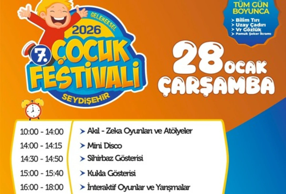 Seydişehir&rsquo;de geleneksel s&ouml;mestr &ccedil;ocuk festivali başlıyor